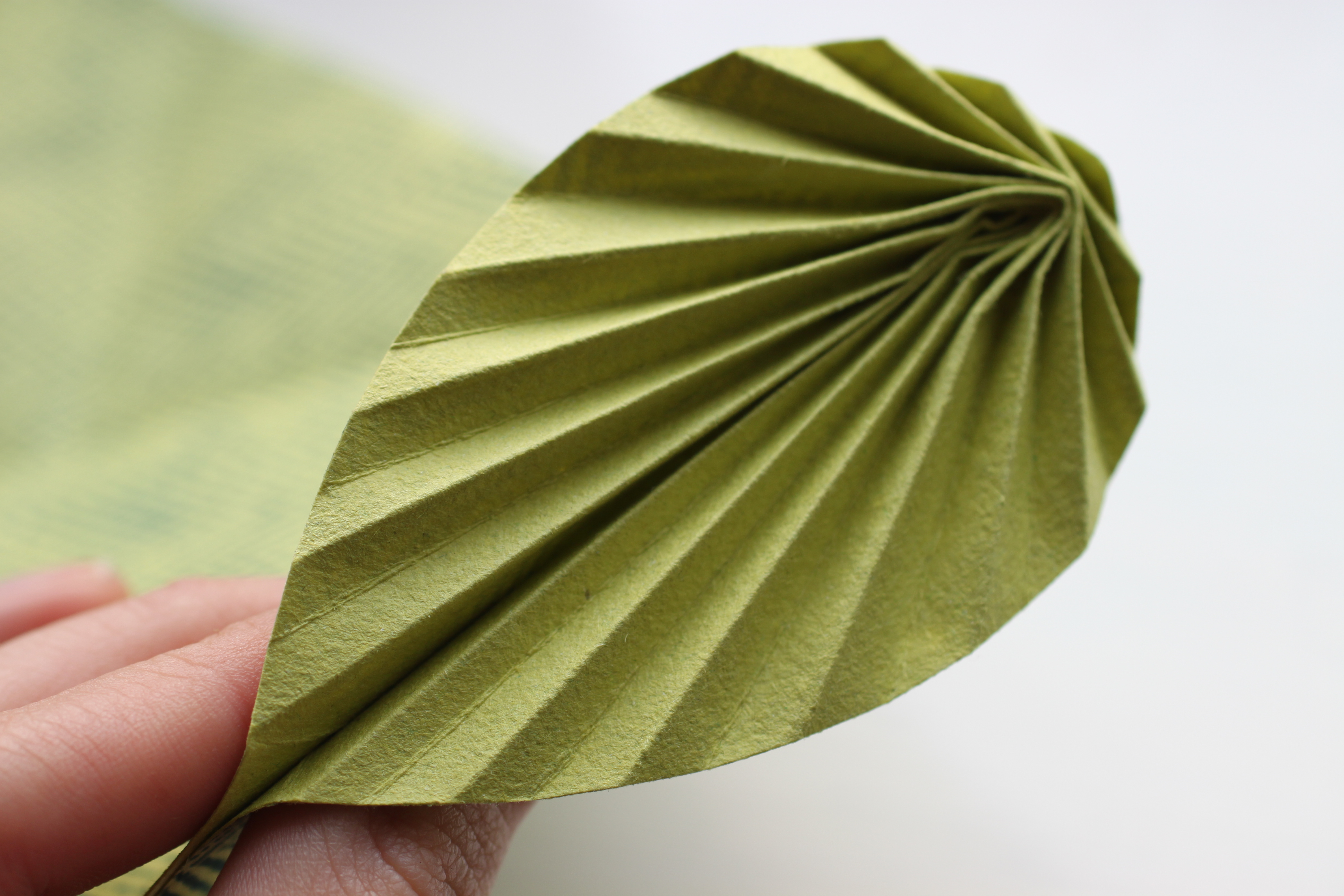 Easy Origami Leaf Card Shelley Makes