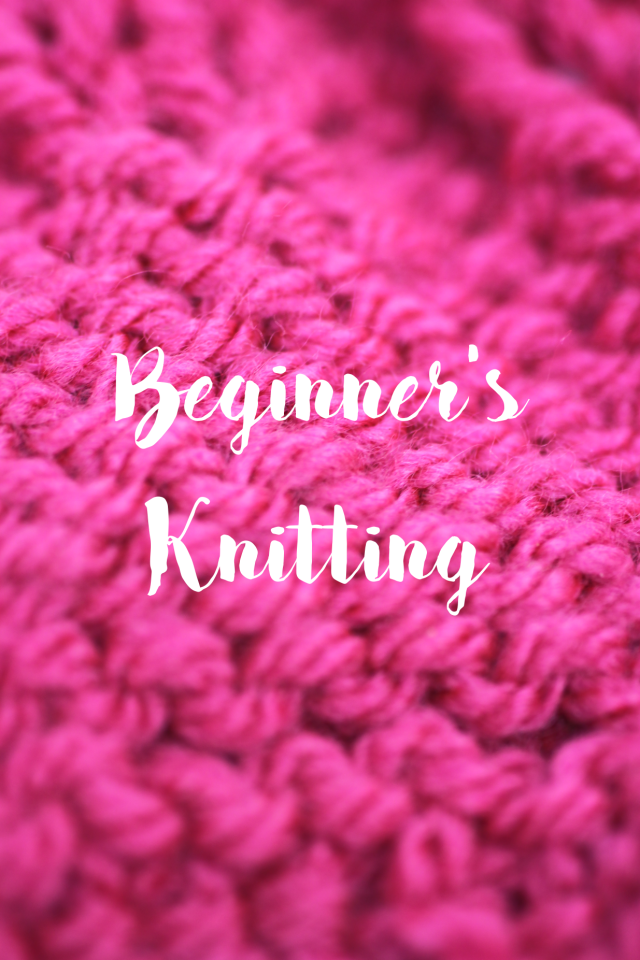 Beginner's Knitting Shelley Makes
