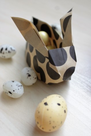 DIY Origami Easter Bunny - Shelley Makes (15)