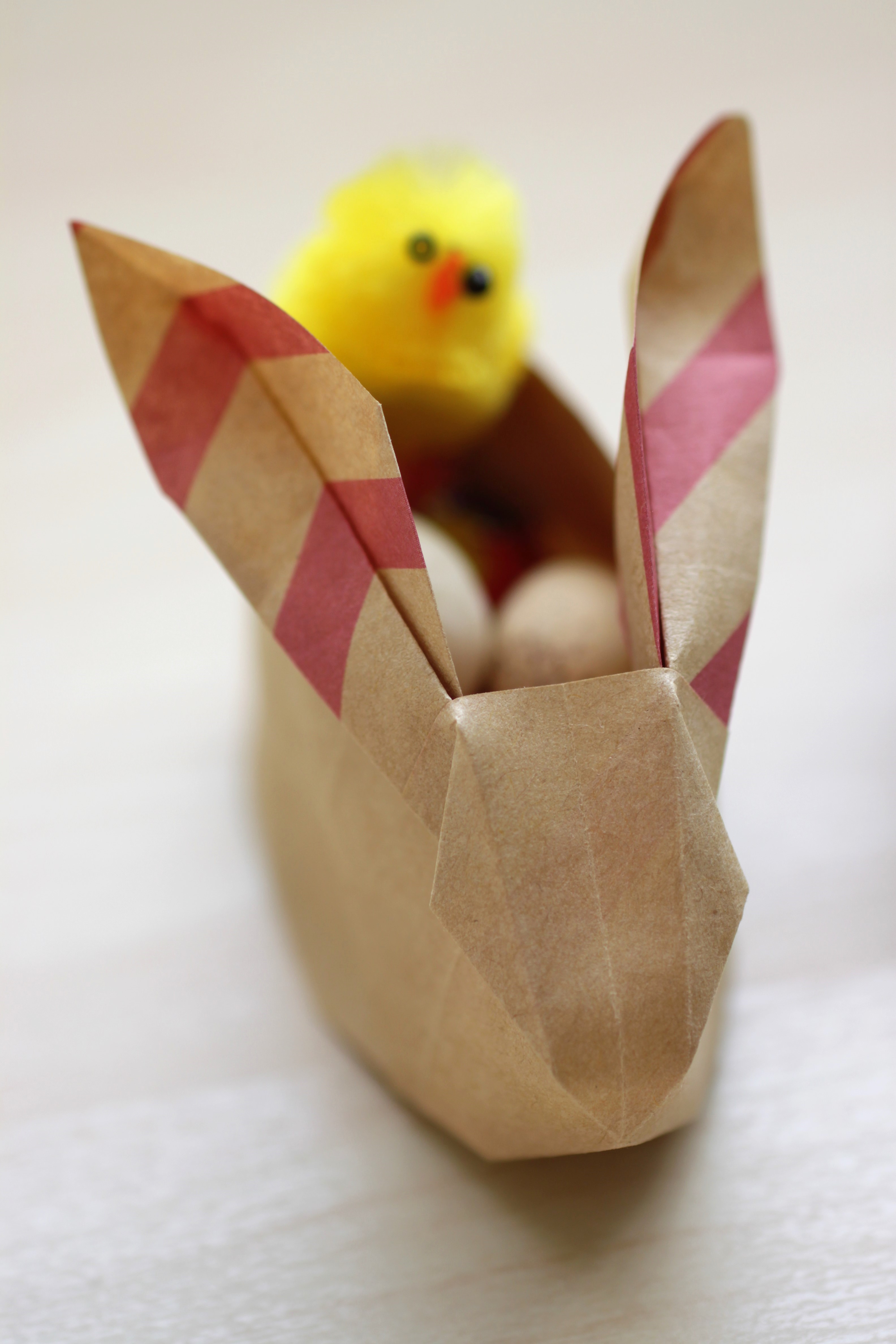 Easy DIY Origami Easter Bunnies | Shelley Makes