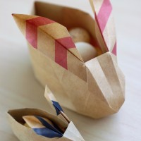 Easy DIY Origami Easter Bunnies